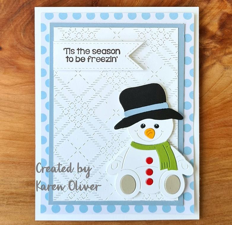 Frantic Stamper Precision Die - Smiling Snowmen Pals