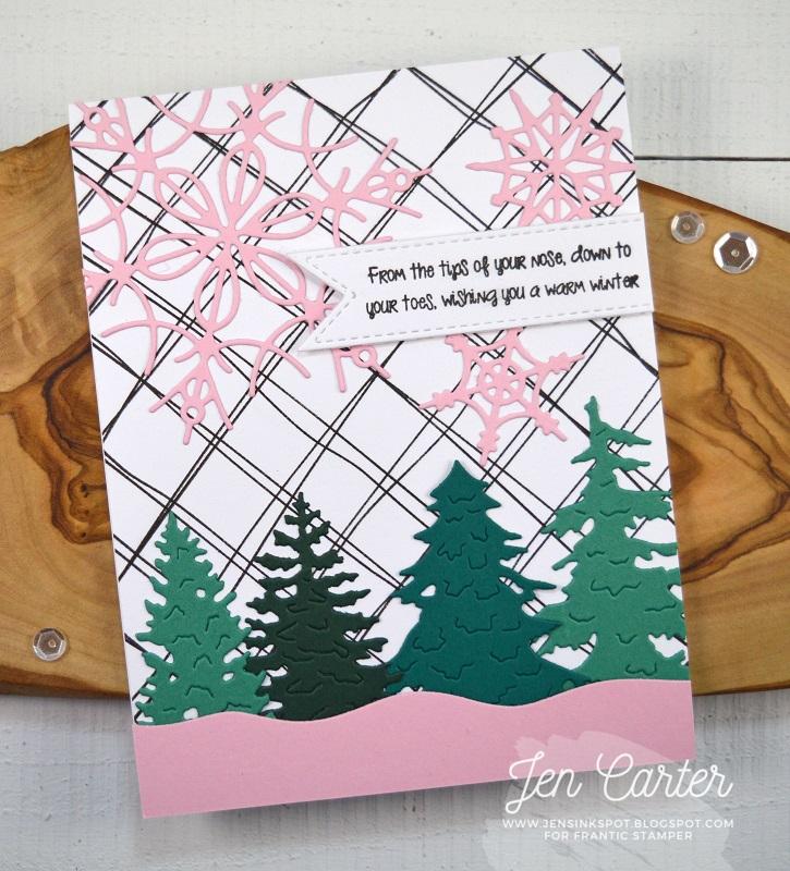 Frantic Stamper Clear Stamp Set - Hello Winter