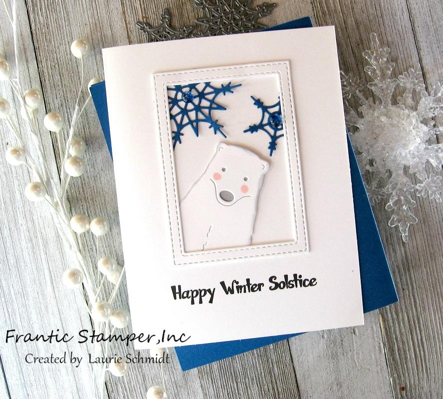 Frantic Stamper Clear Stamp Set - Hello Winter