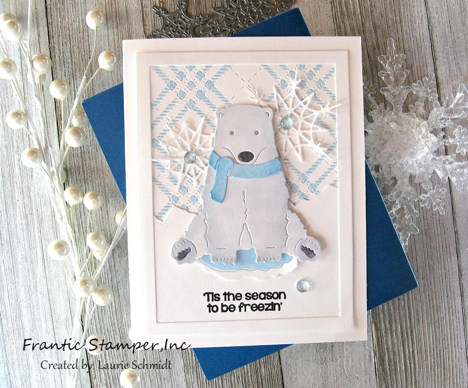 Frantic Stamper Clear Stamp Set - Hello Winter