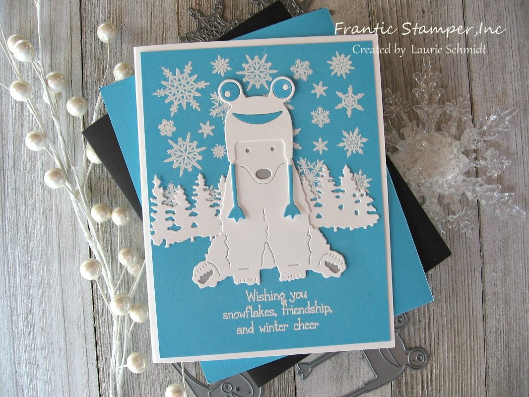 Frantic Stamper Clear Stamp Set - Hello Winter