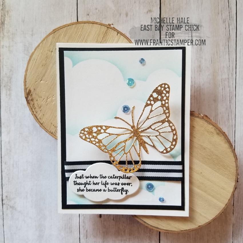 Frantic Stamper Clear Stamp Set - Butterfly