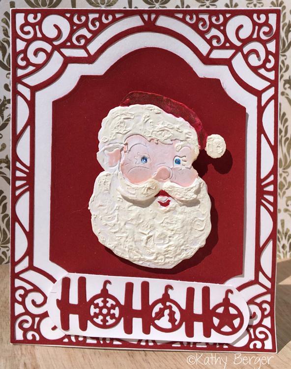 Frantic Stamper Precision Die - Jolly Santa Face