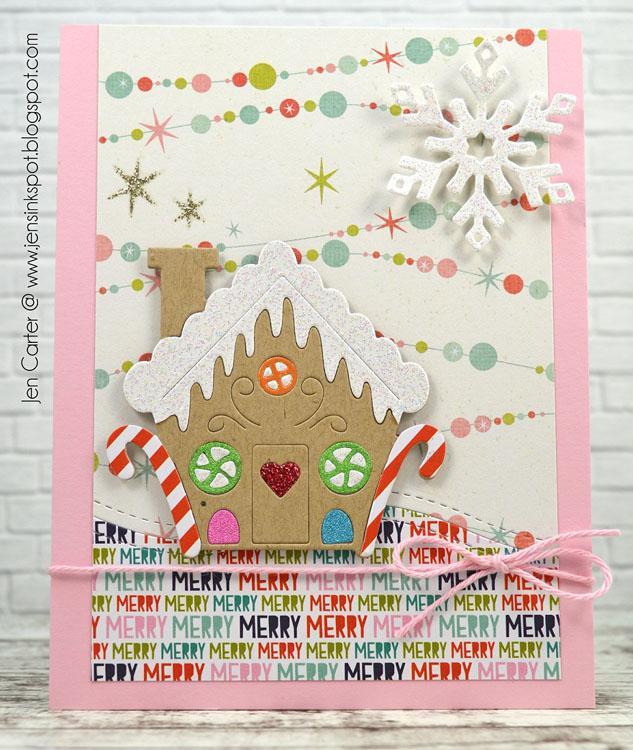 Frantic Stamper Precision Die - Little Gingerbread House