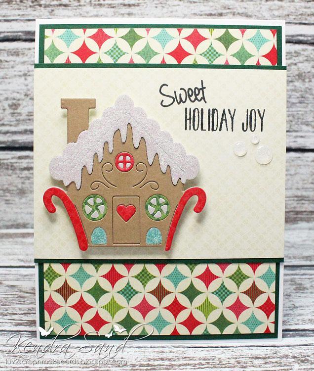 Frantic Stamper Precision Die - Little Gingerbread House