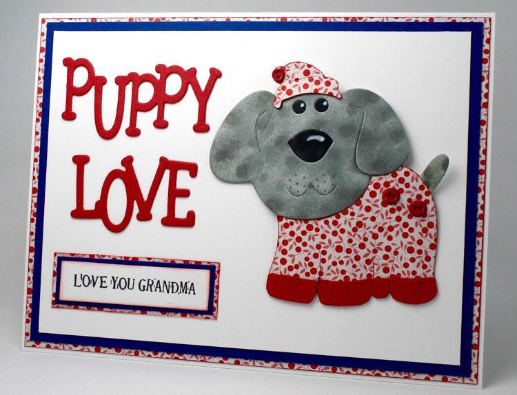 Frantic Stamper Precision Die - Rover Puppy Love