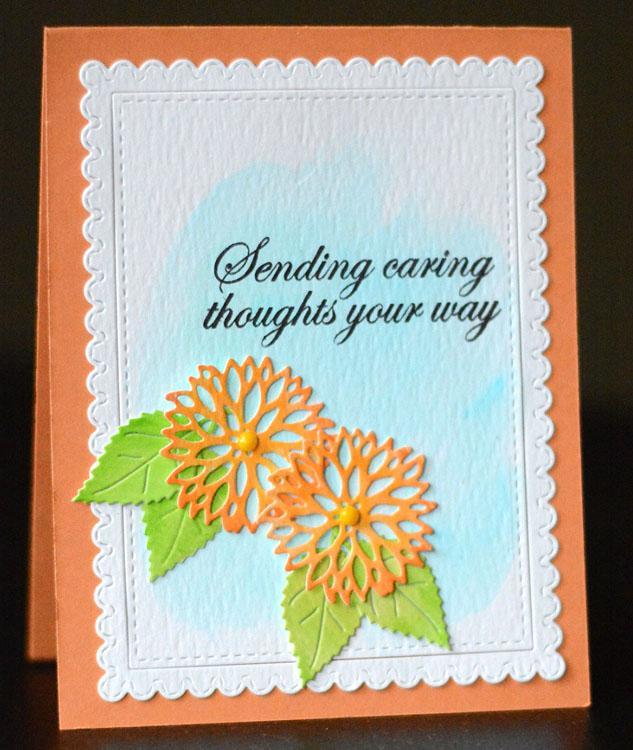 Frantic Stamper Precision Die - Lacey Blooms Two