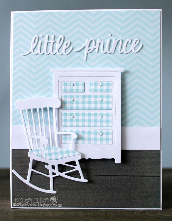 Frantic Stamper Precision Die - Little Prince Princess