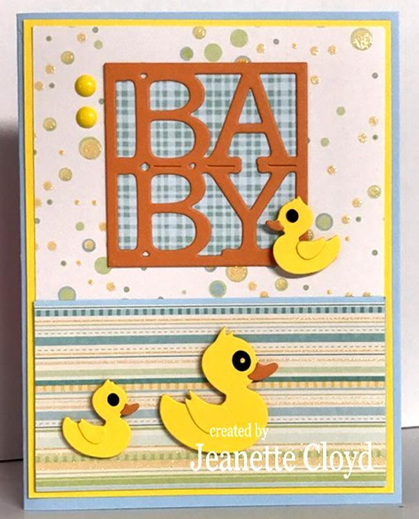 Frantic Stamper Precision Die - Mom And Baby Ducks