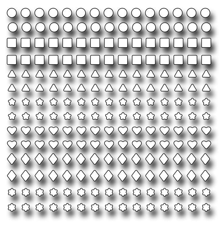 Frantic Stamper Precision Die - Confetti Confetti