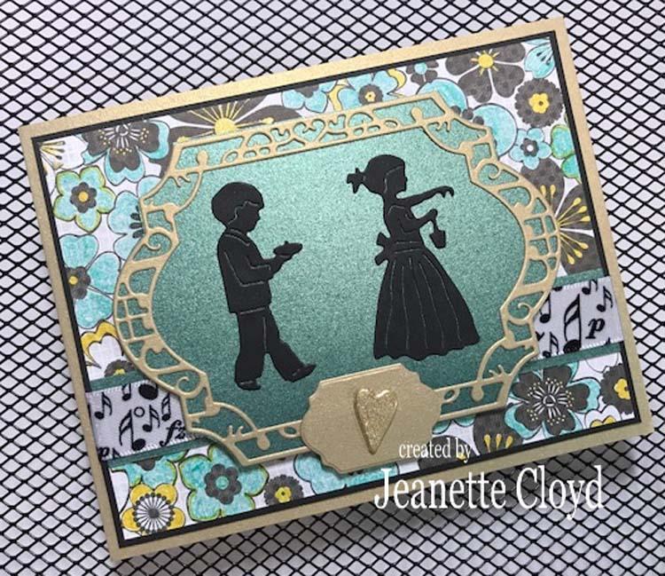 Frantic Stamper Precision Die - Flower Girl And Ring Bearer