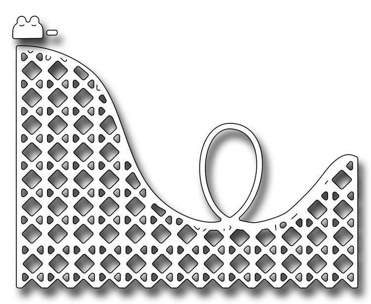 Frantic Stamper Precision Die - Loop Roller Coaster