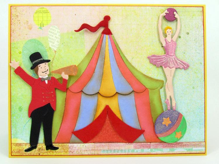 Frantic Stamper Precision Die - Circus Tent