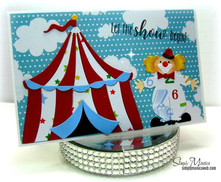 Frantic Stamper Precision Die - Circus Tent