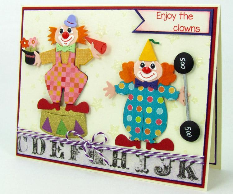 Frantic Stamper Precision Die - Large Clown Builder