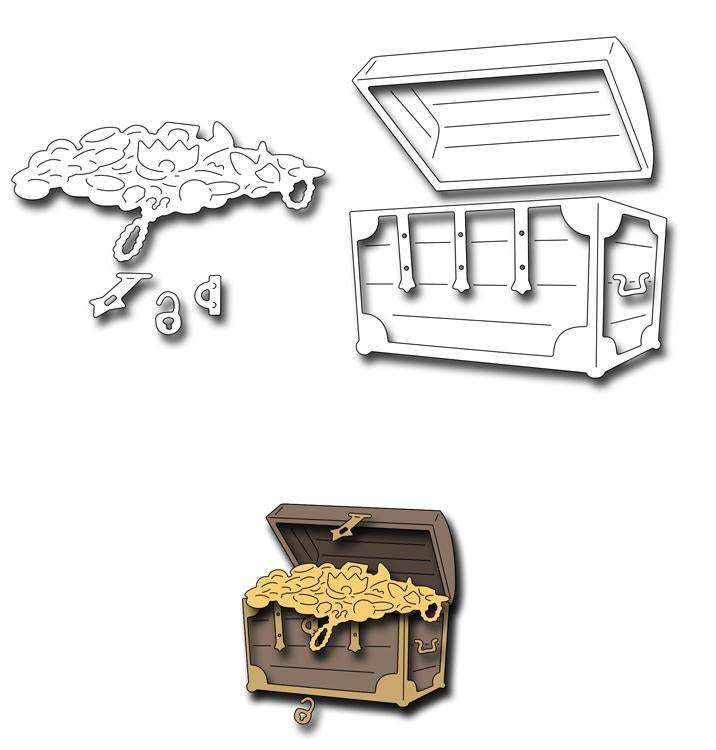 Frantic Stamper Precision Die - Treasure Chest