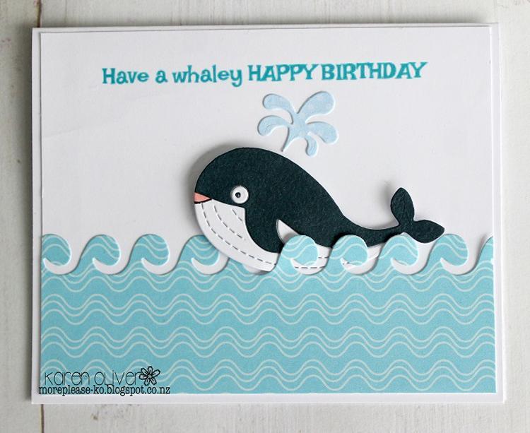 Frantic Stamper Precision Die - Spouting Whale