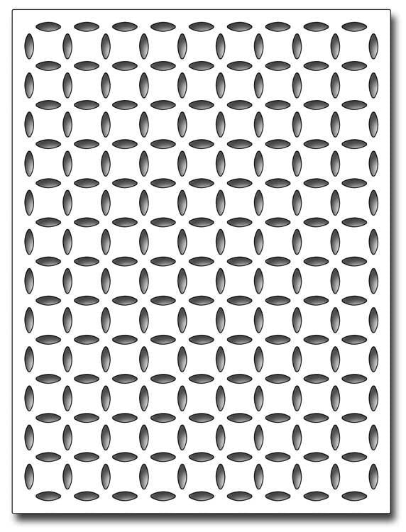 Frantic Stamper Precision Die - Penny Petals Card Panel