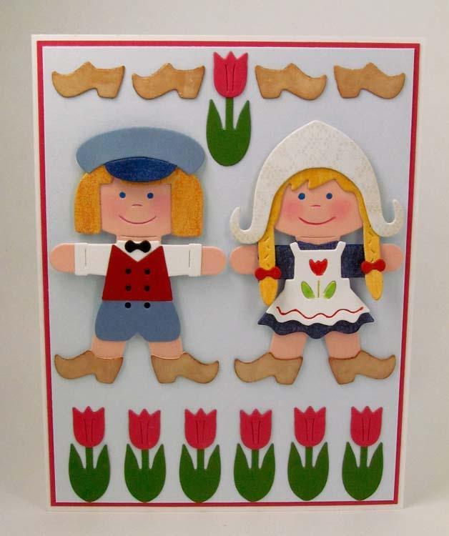 Frantic Stamper Precision Die - Dutch Doll Clothes