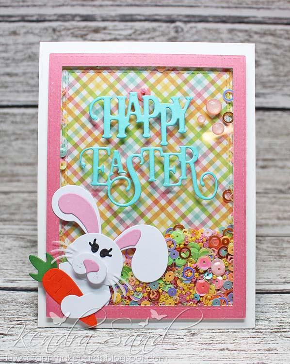 Frantic Stamper Precision Die - Cuddly Bunny