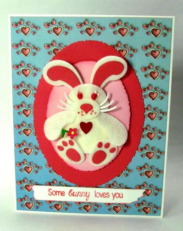 Frantic Stamper Precision Die - Cuddly Bunny