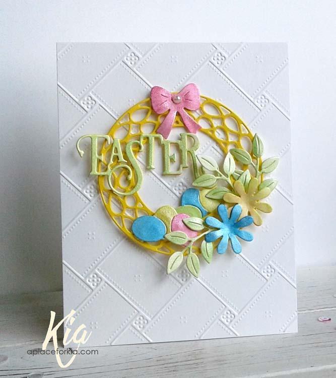 Frantic Stamper Precision Die - Modern Wreath