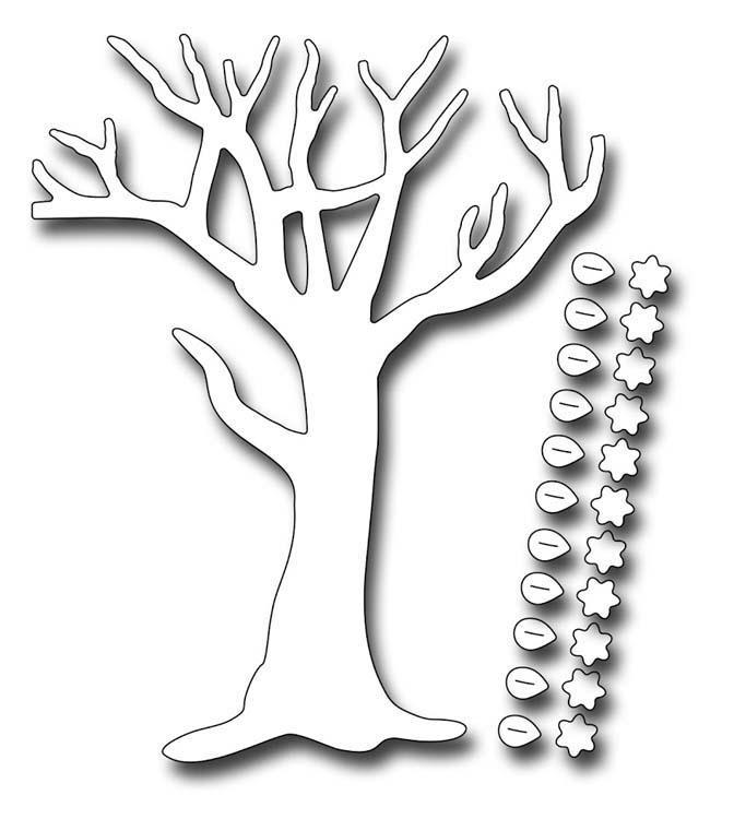 Frantic Stamper Precision Die - Spring Tree