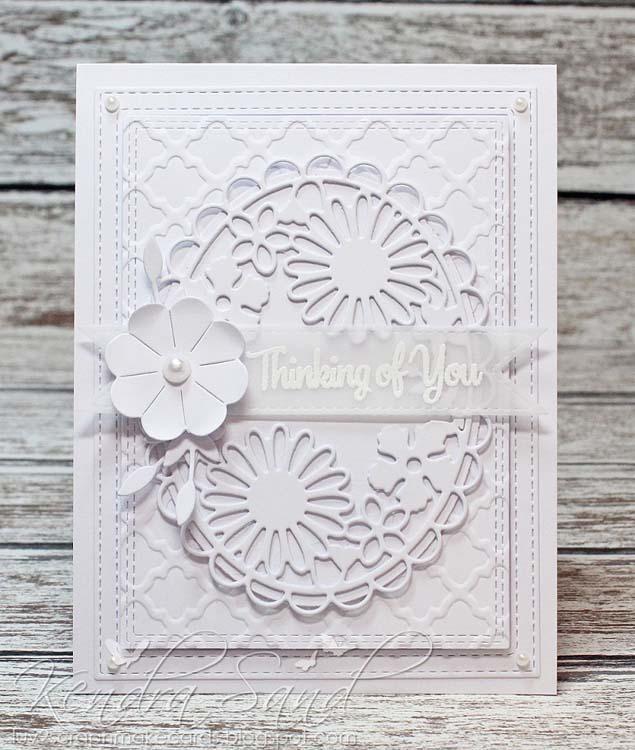 Frantic Stamper Precision Die - Garden Blossoms #3