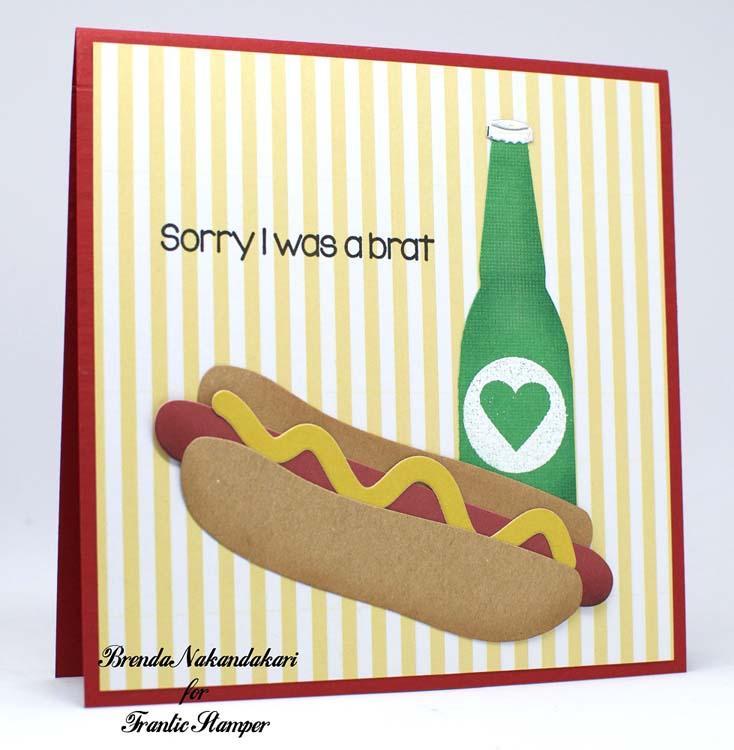 Frantic Stamper Precision Die - Hot Dog