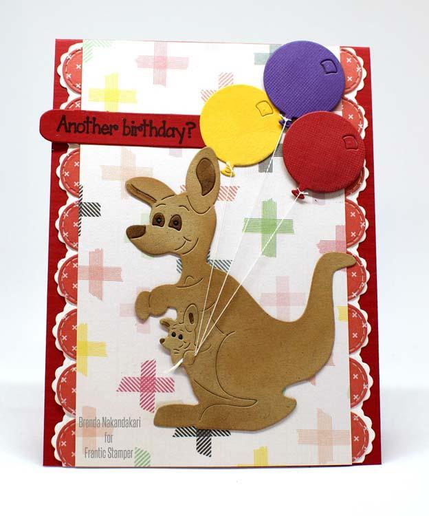 Frantic Stamper Precision Die - Matilda the Kangaroo