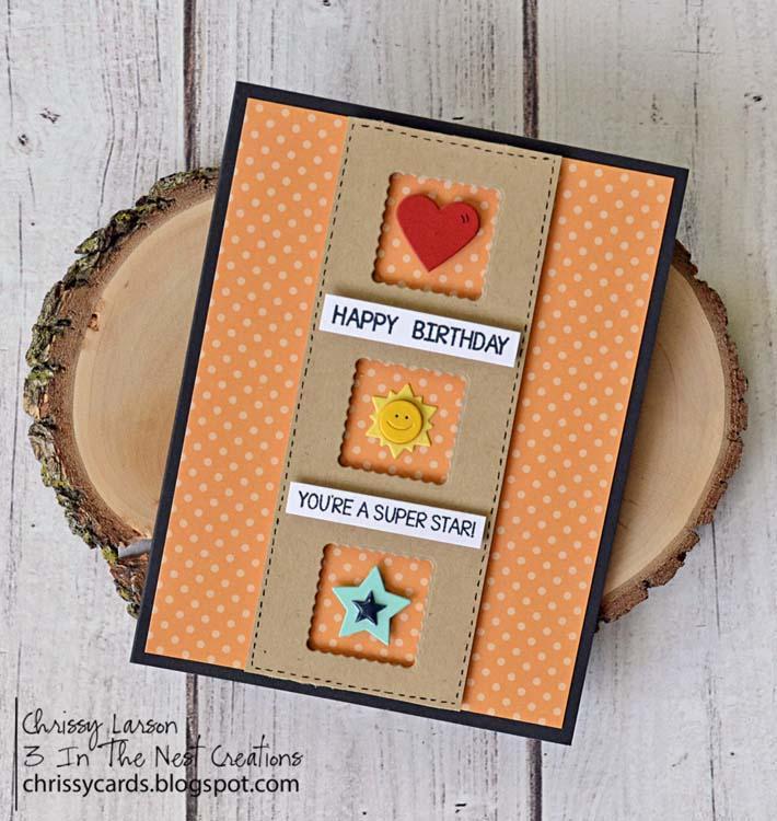 Frantic Stamper Precision Die - Bitty Summer Postage