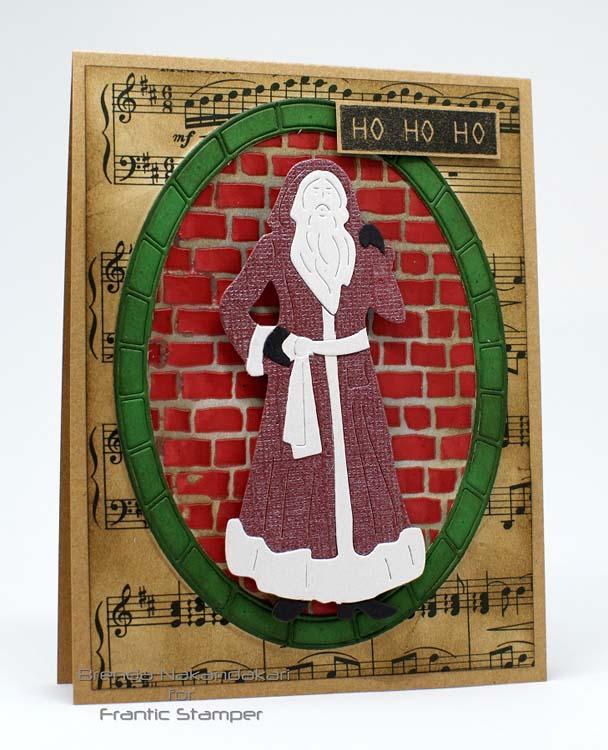 Frantic Stamper Precision Die - Vintage Father Christmas