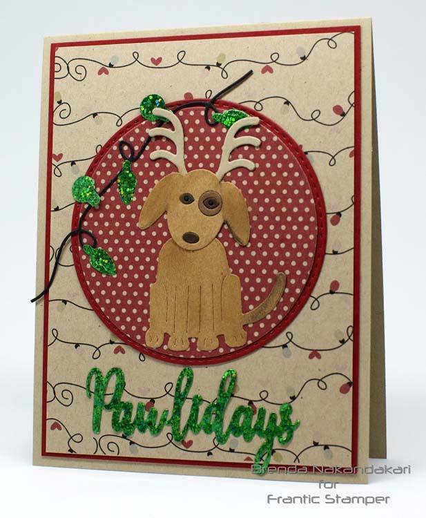 Frantic Stamper Precision Die - Christmas Pets