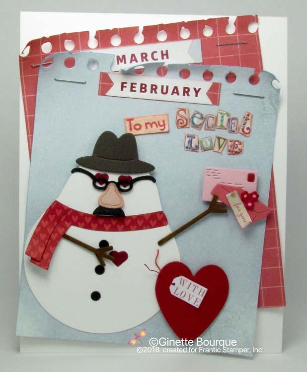 Frantic Stamper Precision Die - Plump Snowman Kit