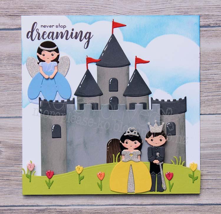 Frantic Stamper Precision Die - Castle Building Kit