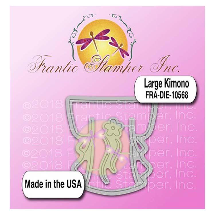 Frantic Stamper Precision Die - Large Kimono