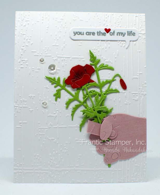 Frantic Stamper Precision Die - Serene Poppy