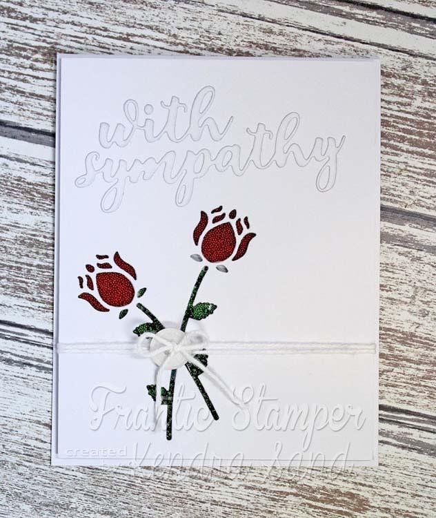 Frantic Stamper Precision Die - Reverse Cut Dutch Roses