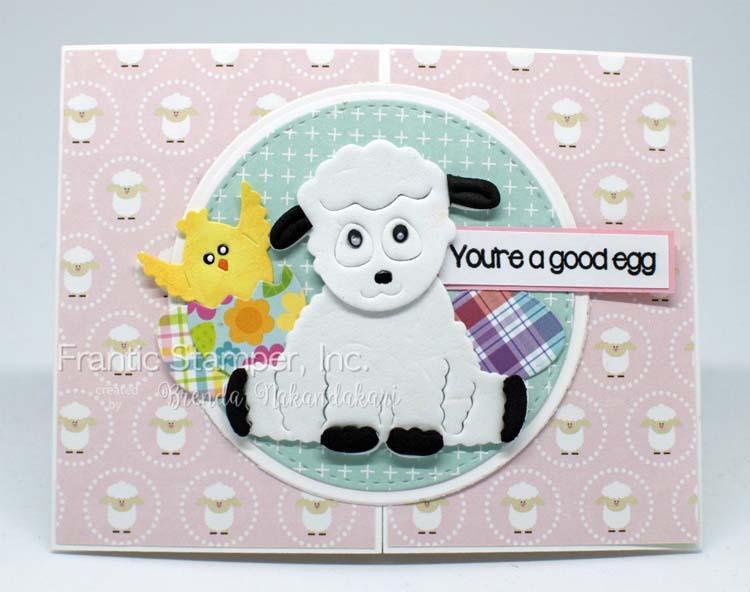 Frantic Stamper Precision Die - Darling Lamb