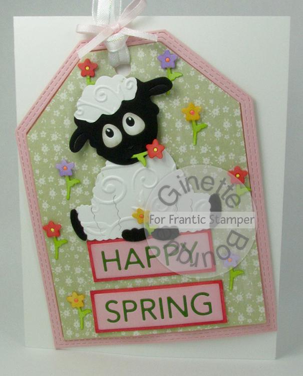 Frantic Stamper Precision Die - Darling Lamb