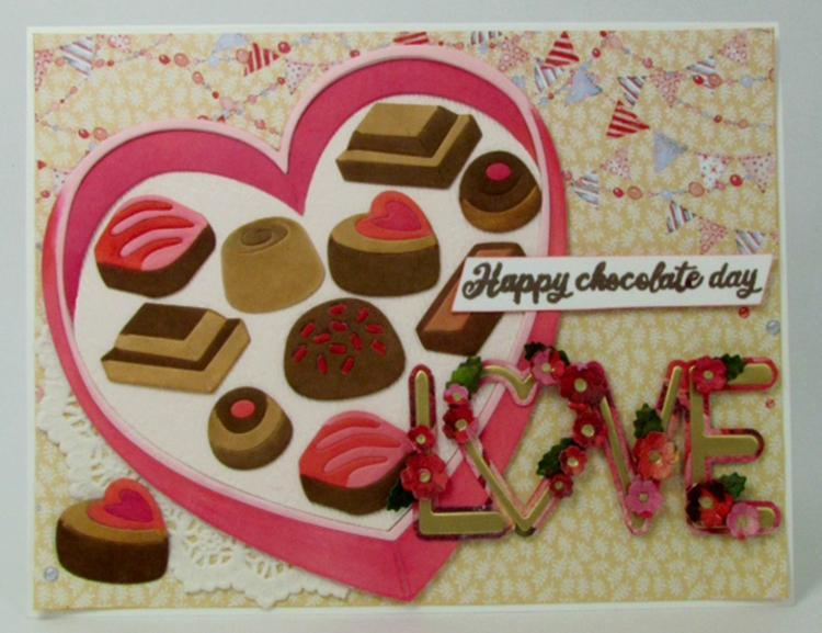 Frantic Stamper Precision Die - Box of Chocolates