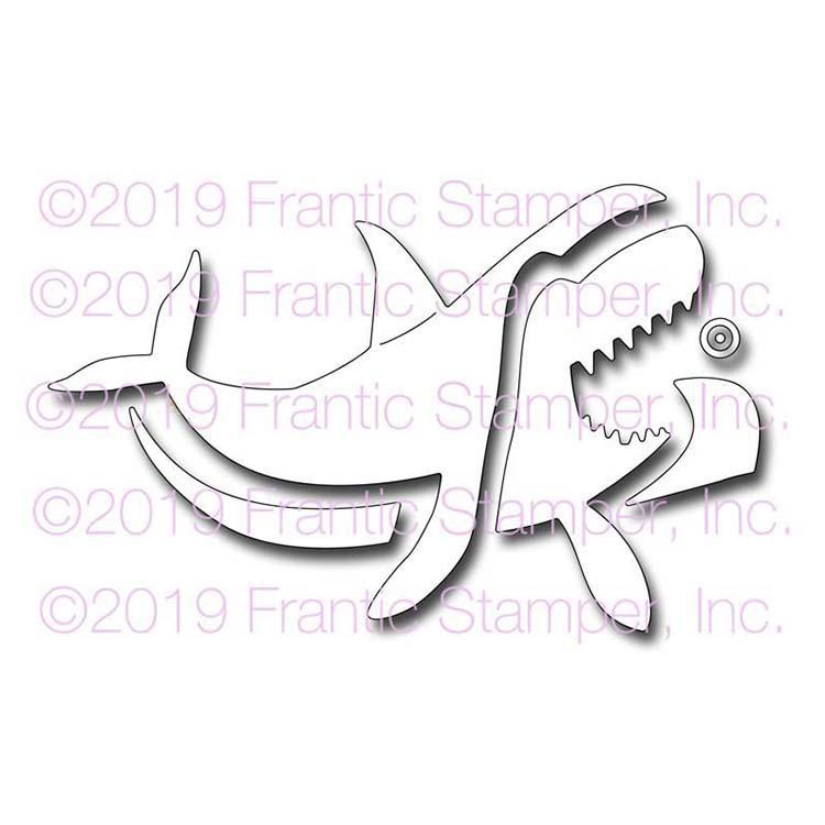 Frantic Stamper Precision Die - Happy Shark