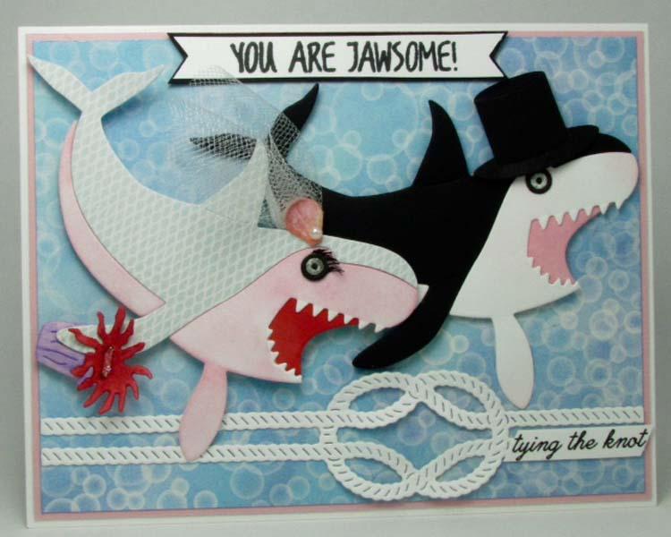 Frantic Stamper Precision Die - Happy Shark