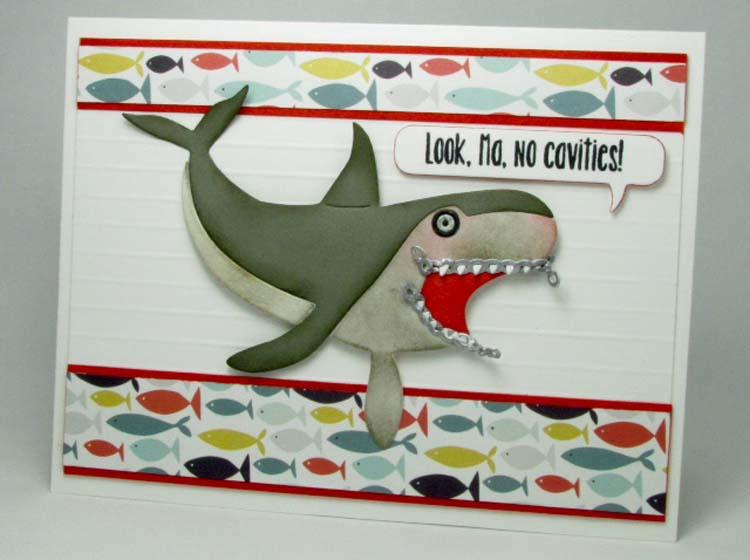 Frantic Stamper Precision Die - Happy Shark