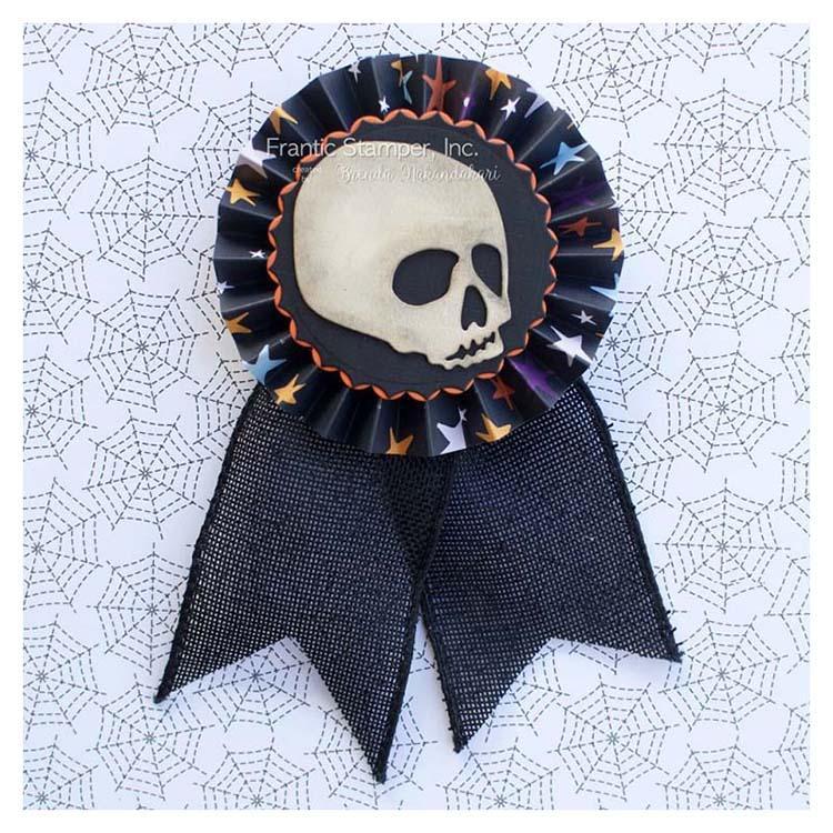 Frantic Stamper Precision Die - Skull Candle