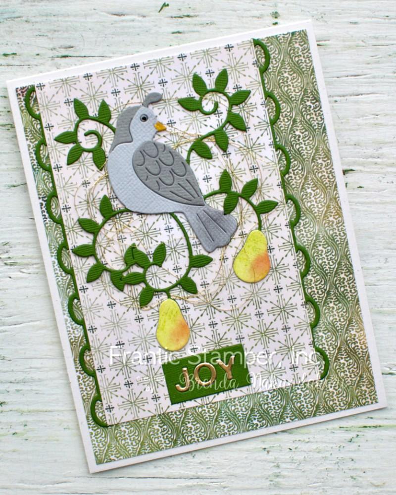 Frantic Stamper Precision Die - Partridge In A Pear Tree