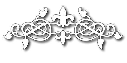 Cutting Die - Fleur De Lis Scroll Die