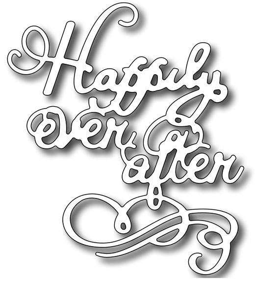 Frantic Stamper Precision Die - Happily Ever After