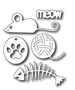 Frantic Stamper Precision Die - Cat Icons