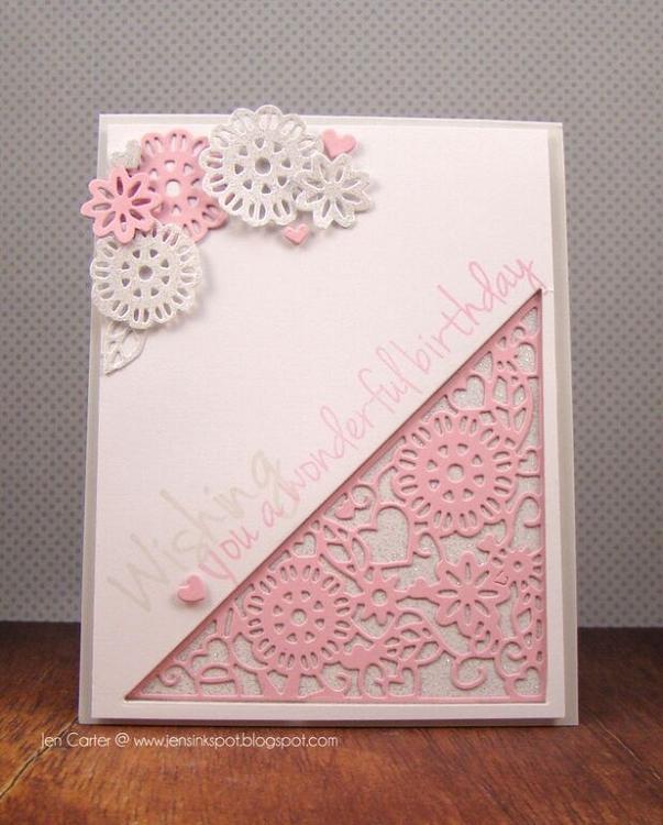 Frantic Stamper Precision Die - Lovely Floral Corner